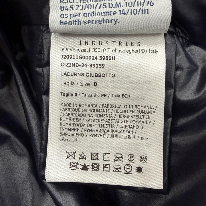 Excellent MONCLER Down jacket LADURNS Brown wool mens 0