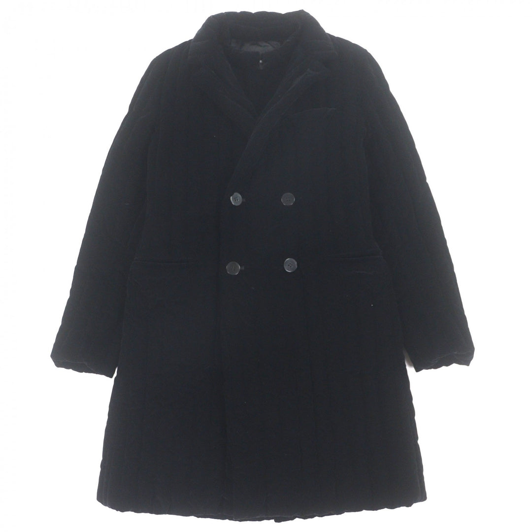 Excellent EMPORIO ARMANI down coat black polyester mens 48