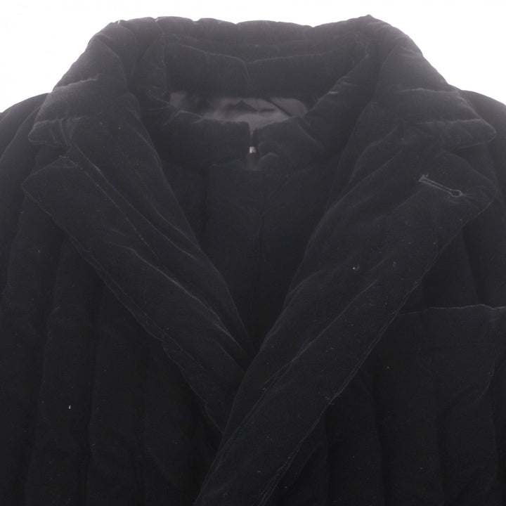 Excellent EMPORIO ARMANI down coat black polyester mens 48