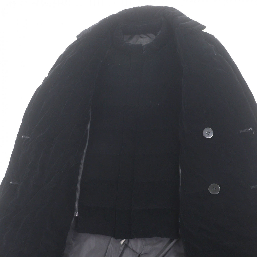 Excellent EMPORIO ARMANI down coat black polyester mens 48