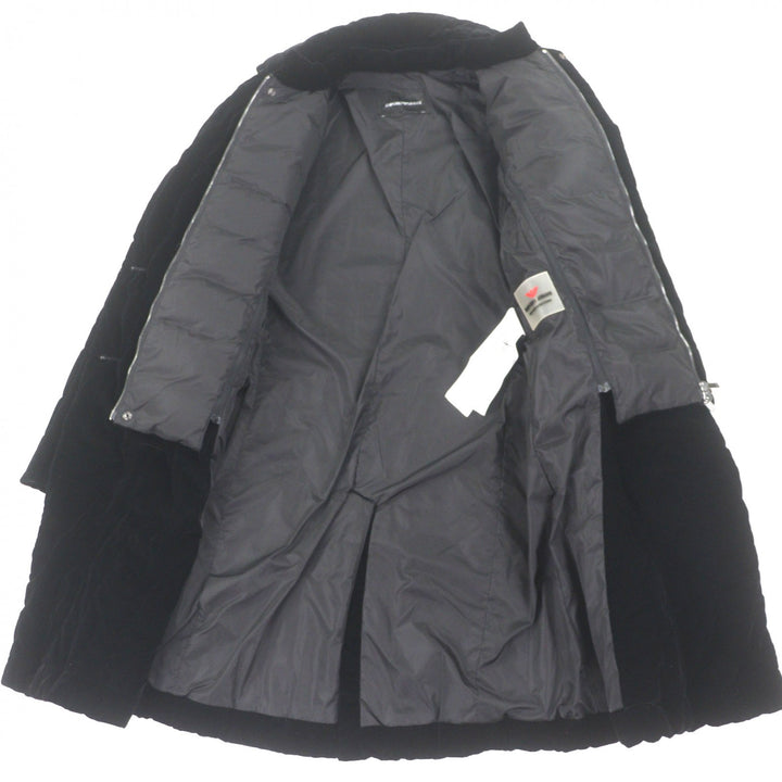 Excellent EMPORIO ARMANI down coat black polyester mens 48
