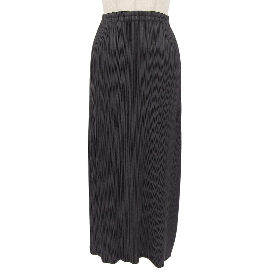 Excellent PLEATS PLEASE Pleated skirt Maxi length Women 2 PP14-JG694
