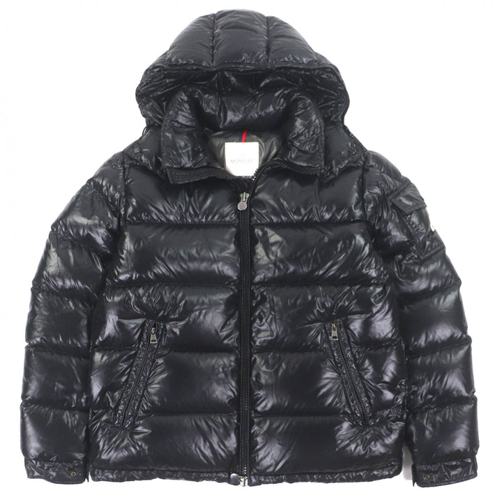 Great MONCLER Down jacket MAYA black Nylon mens 4
