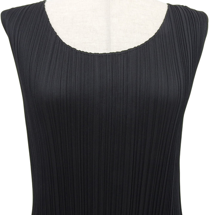 Excellent PLEATS PLEASE one piece black Women 2 PP05-JH001