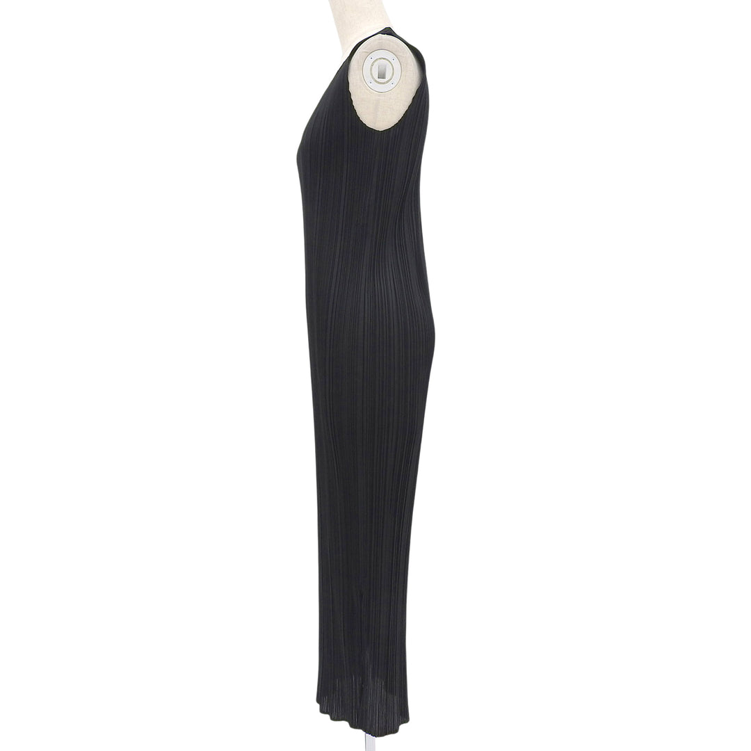 Excellent PLEATS PLEASE one piece black Women 2 PP05-JH001