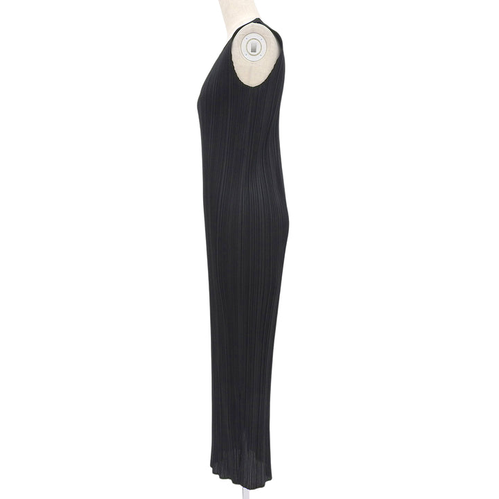 Excellent PLEATS PLEASE one piece black Women 2 PP05-JH001