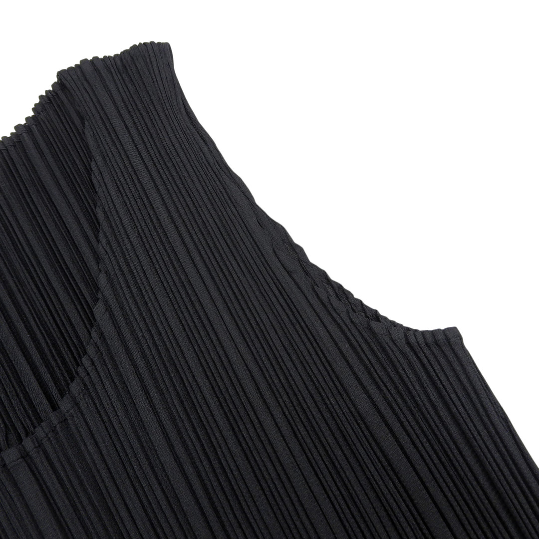 Excellent PLEATS PLEASE one piece black Women 2 PP05-JH001