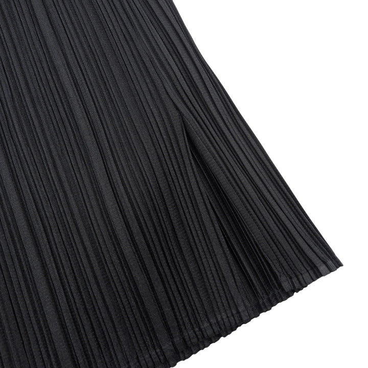 Excellent PLEATS PLEASE one piece black Women 2 PP05-JH001