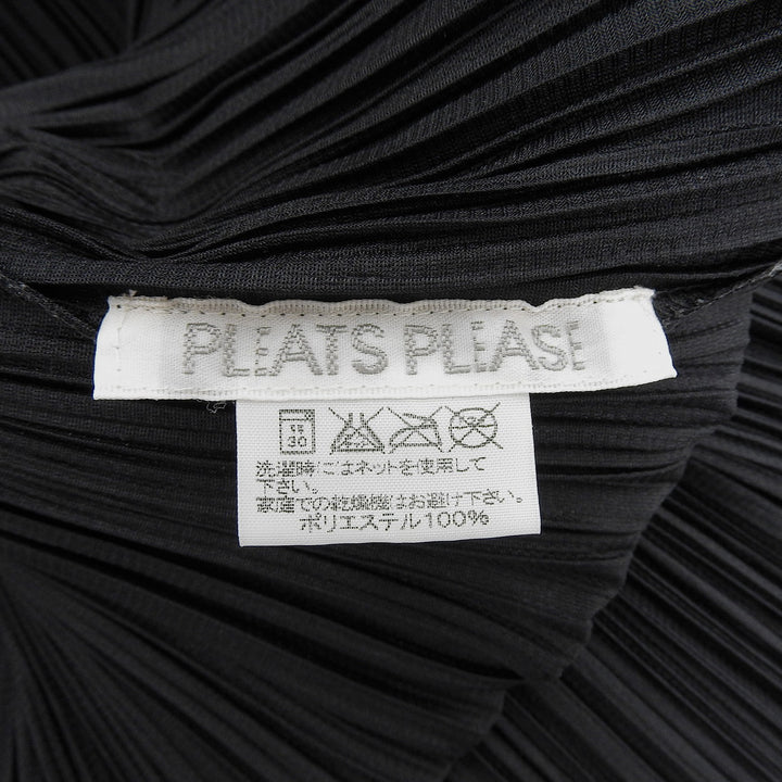 Excellent PLEATS PLEASE one piece black Women 2 PP05-JH001