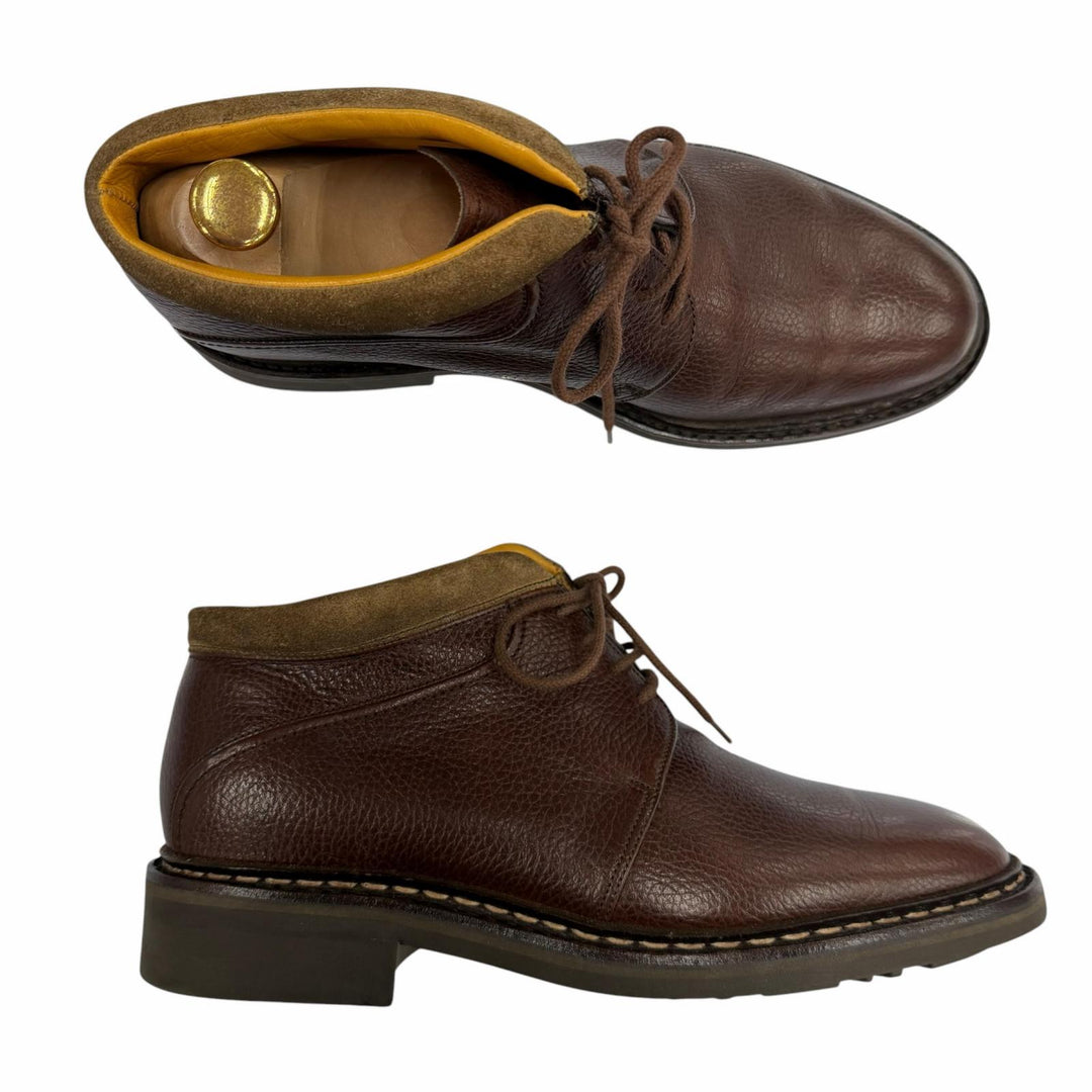 Very Good John Lobb Ankle boots KELSO Brown leather mens 7