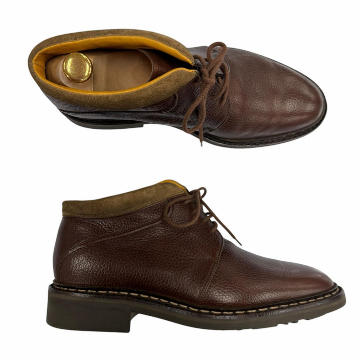 Very Good John Lobb Ankle boots KELSO Brown leather mens 7