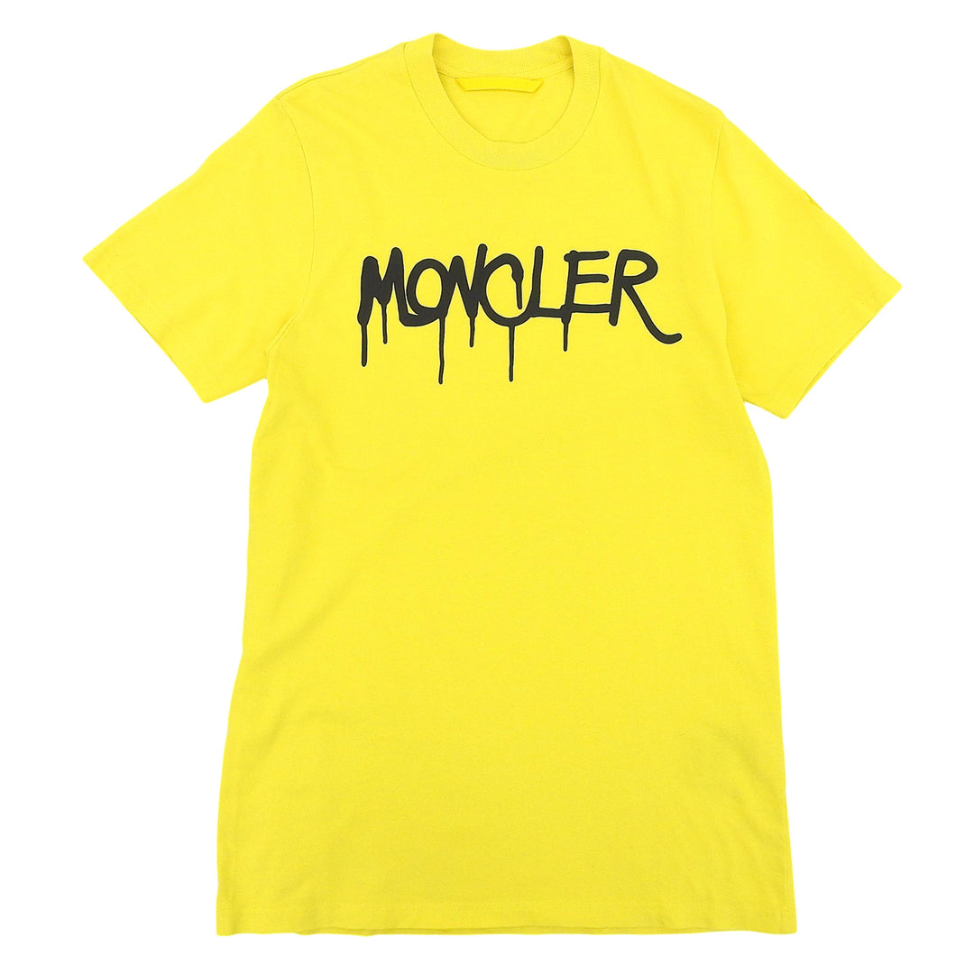 Excellent MONCLER Short sleeve T-shirt T SHIRT Stainless Steel cotton mens S