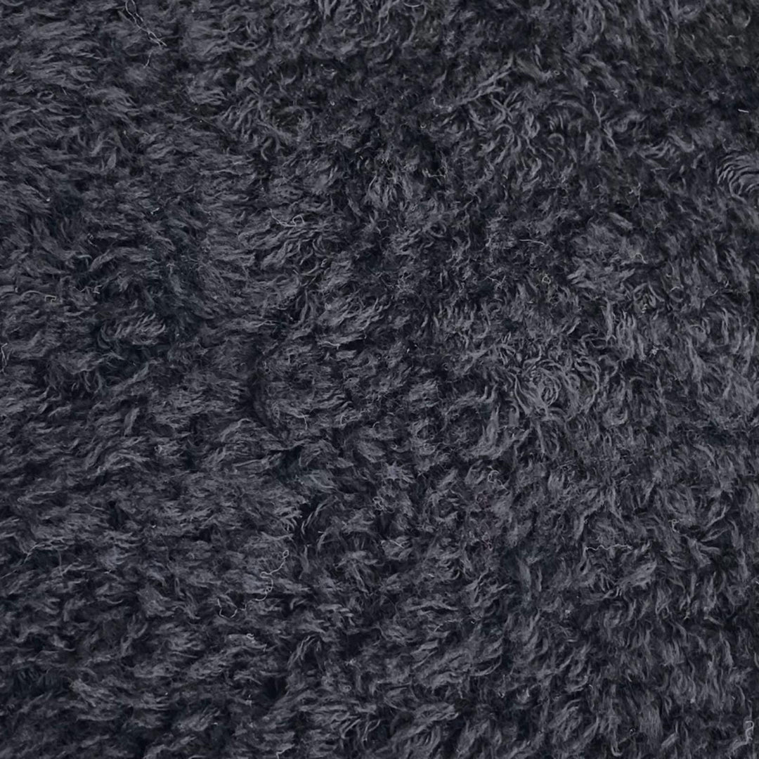 Excellent COMME des GARCONS Scarf Boa Stole black wool mens JL-N010