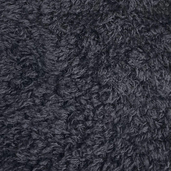 Excellent COMME des GARCONS Scarf Boa Stole black wool mens JL-N010