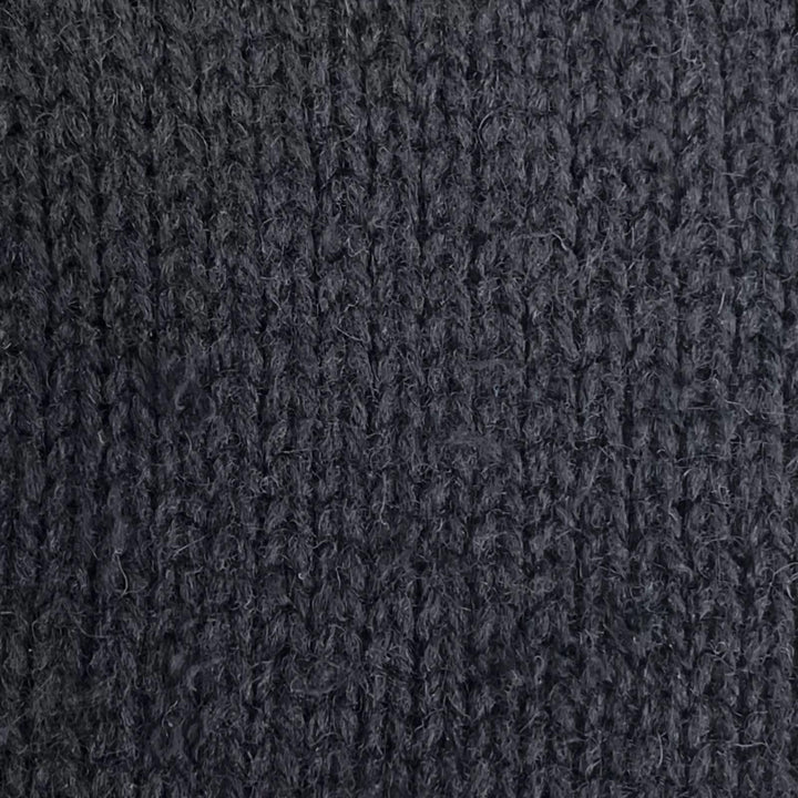 Excellent COMME des GARCONS Scarf Boa Stole black wool mens JL-N010