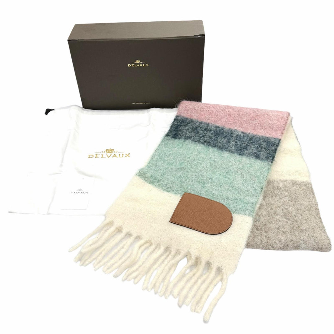Pristine DELVAUX Scarf Multi mohair Women DF0265BXO0BHJ
