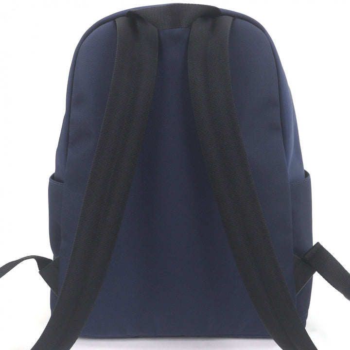 Excellent MONCLER Backpack Â· Daypack New Pierrick Logo patch Navy Nylon mens