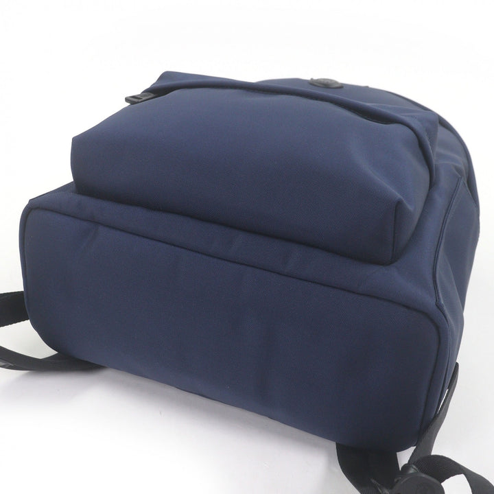 Excellent MONCLER Backpack Â· Daypack New Pierrick Logo patch Navy Nylon mens