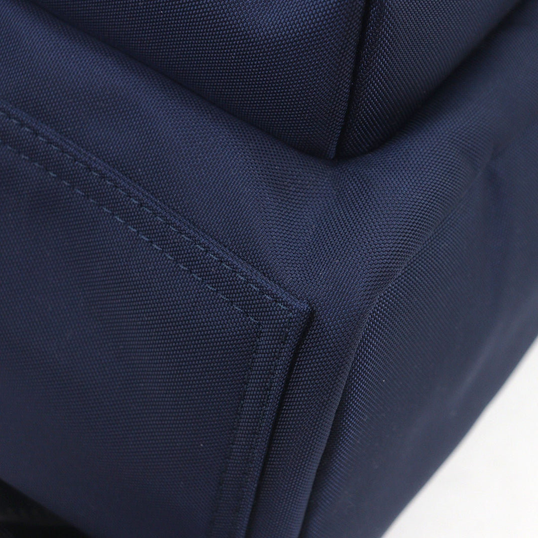 Excellent MONCLER Backpack Â· Daypack New Pierrick Logo patch Navy Nylon mens