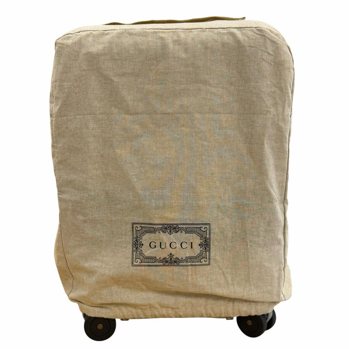 Excellent GUCCI FPM Milano suitcase Porter Cabin Trolley Silver aluminum 743843