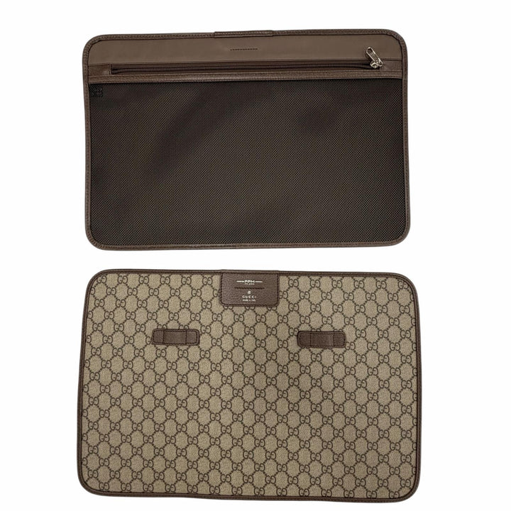 Excellent GUCCI FPM Milano suitcase Porter Cabin Trolley Silver aluminum 743843