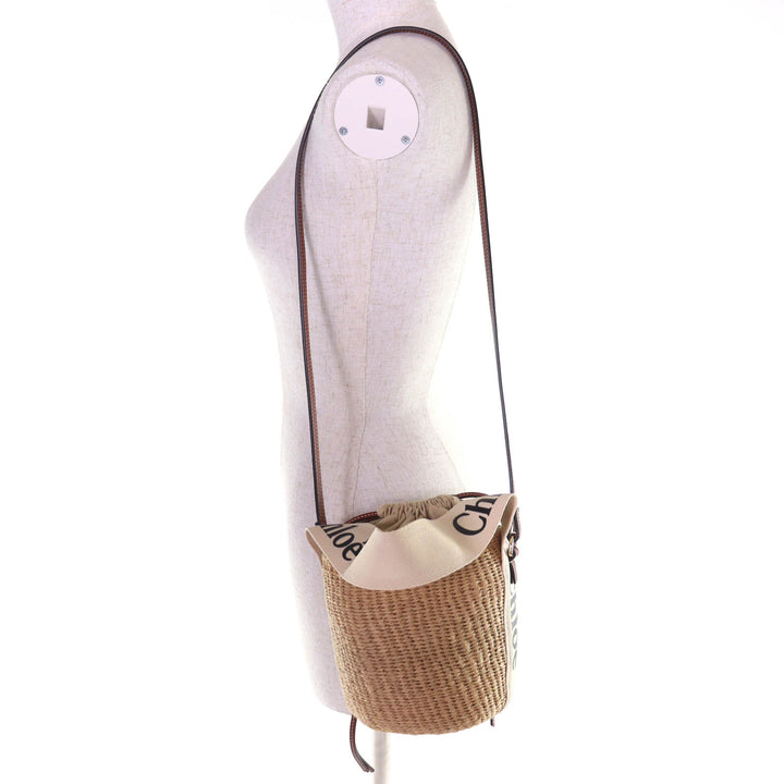 Excellent Chloe Woody Small Basket Bag Mifuko 2-Way CHC23AS381L1826Y