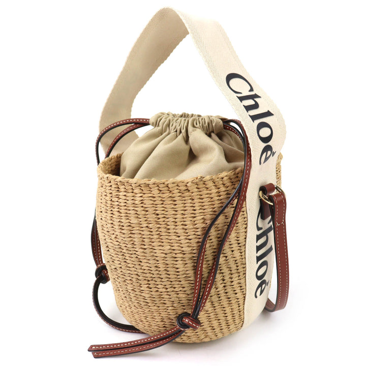Excellent Chloe Woody Small Basket Bag Mifuko 2-Way CHC23AS381L1826Y