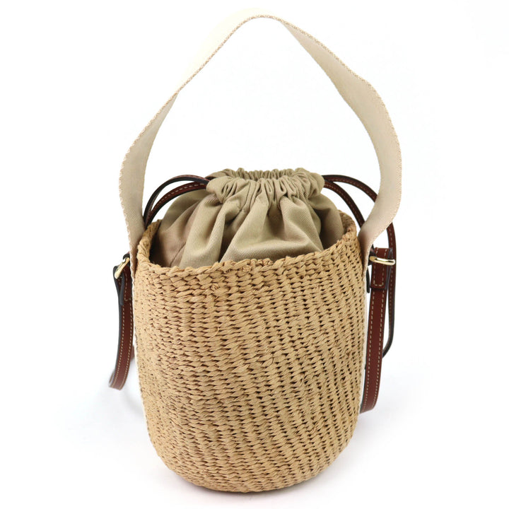 Excellent Chloe Woody Small Basket Bag Mifuko 2-Way CHC23AS381L1826Y