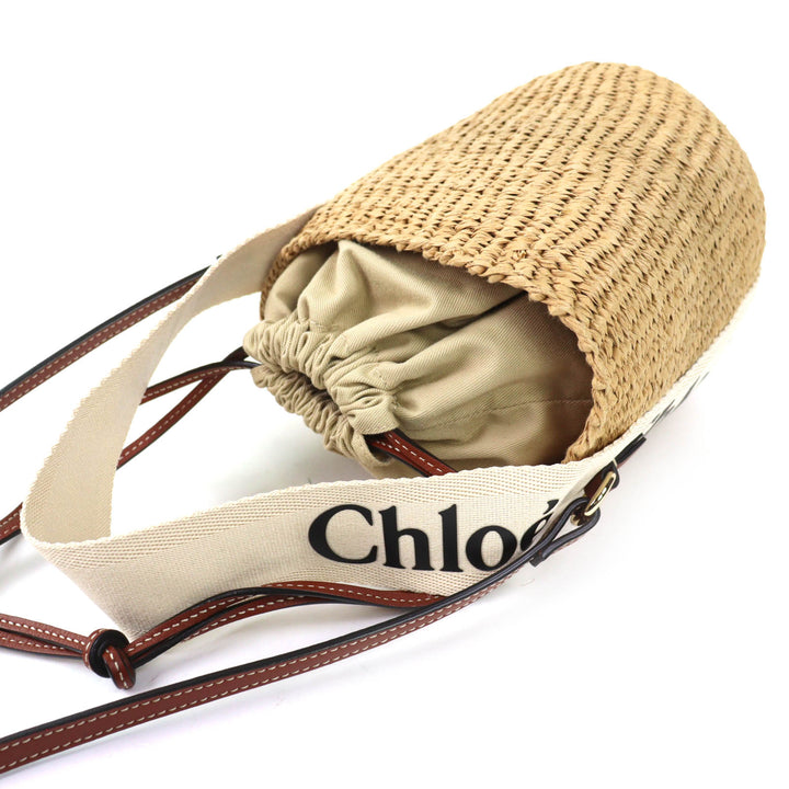 Excellent Chloe Woody Small Basket Bag Mifuko 2-Way CHC23AS381L1826Y