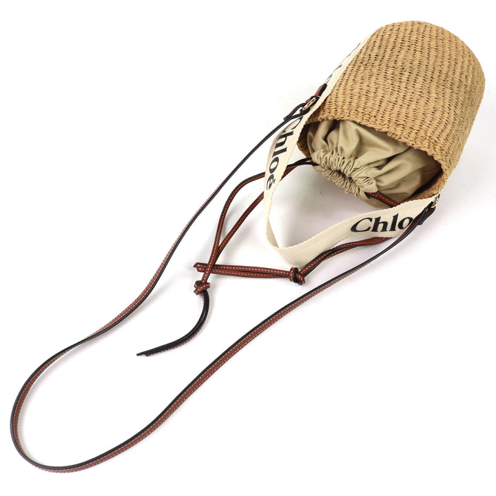 Excellent Chloe Woody Small Basket Bag Mifuko 2-Way CHC23AS381L1826Y