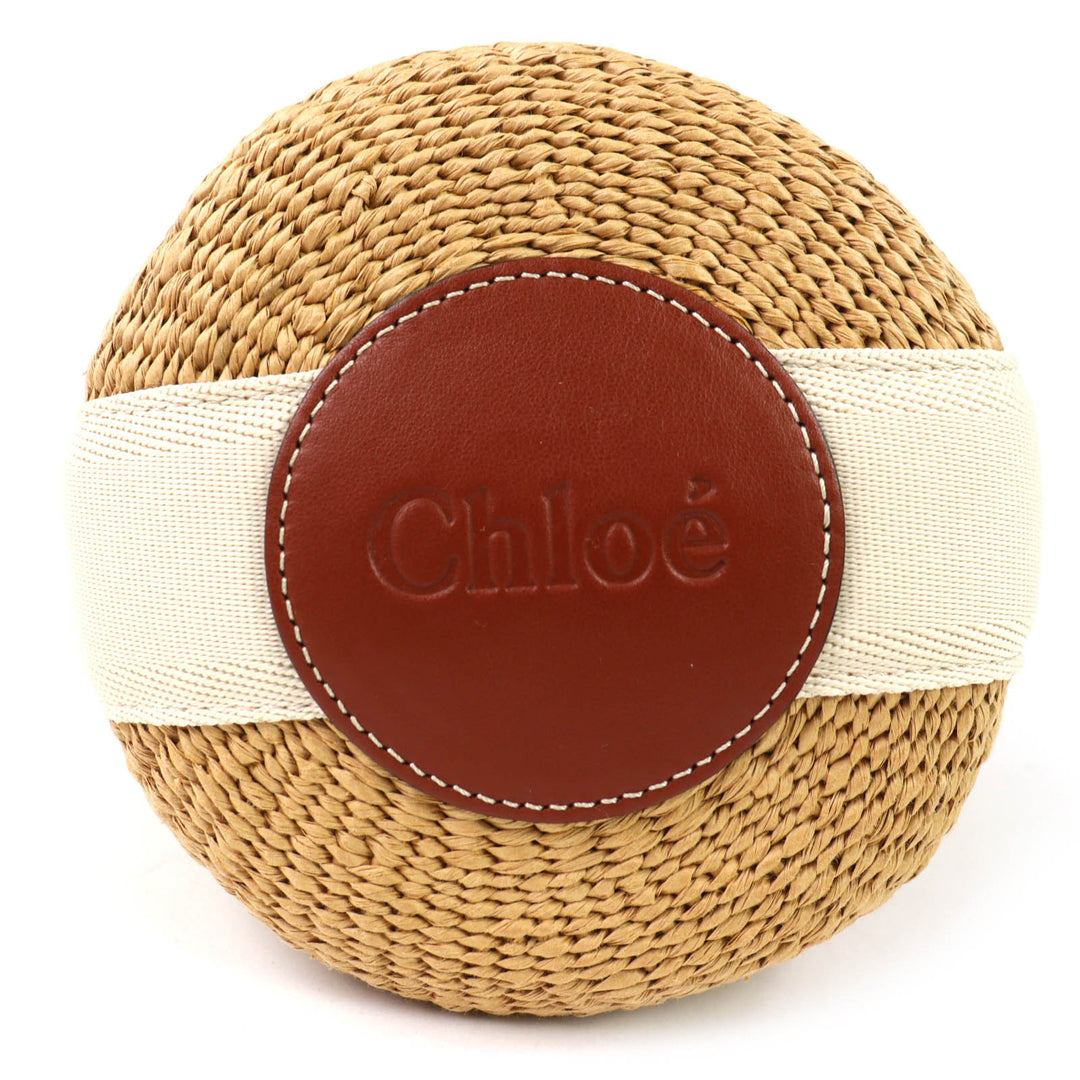 Excellent Chloe Woody Small Basket Bag Mifuko 2-Way CHC23AS381L1826Y