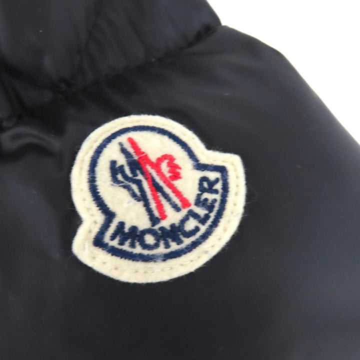 Excellent MONCLER Down jacket SALZMAN logo lettering, hood, double zipper 3