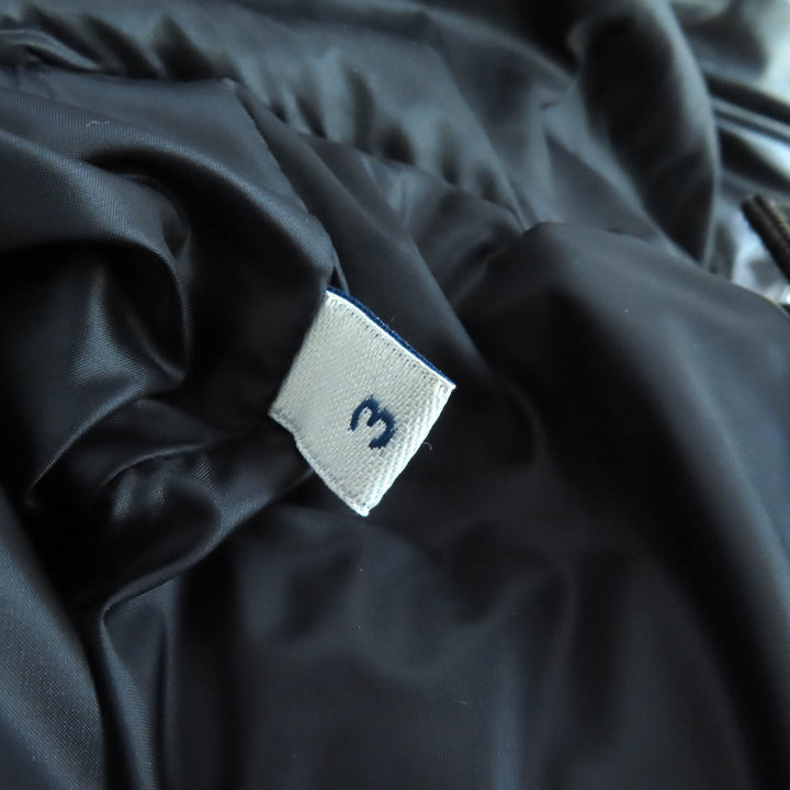 Excellent MONCLER Down jacket SALZMAN logo lettering, hood, double zipper 3