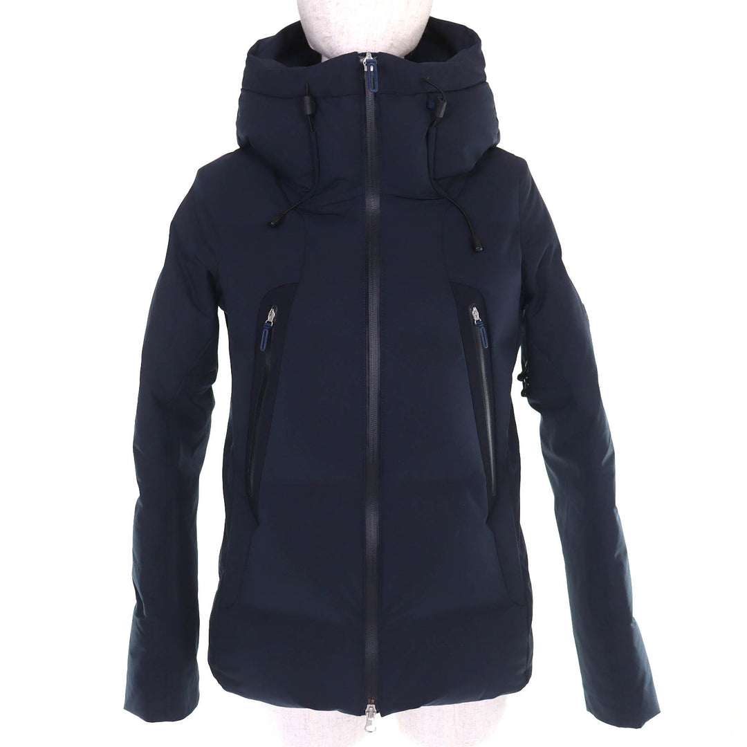 Great DESCENTE ALLTERRAIN MIZUSAWA DOWN Down jacket MOUNTAINEER Navy M DAWOGK40U