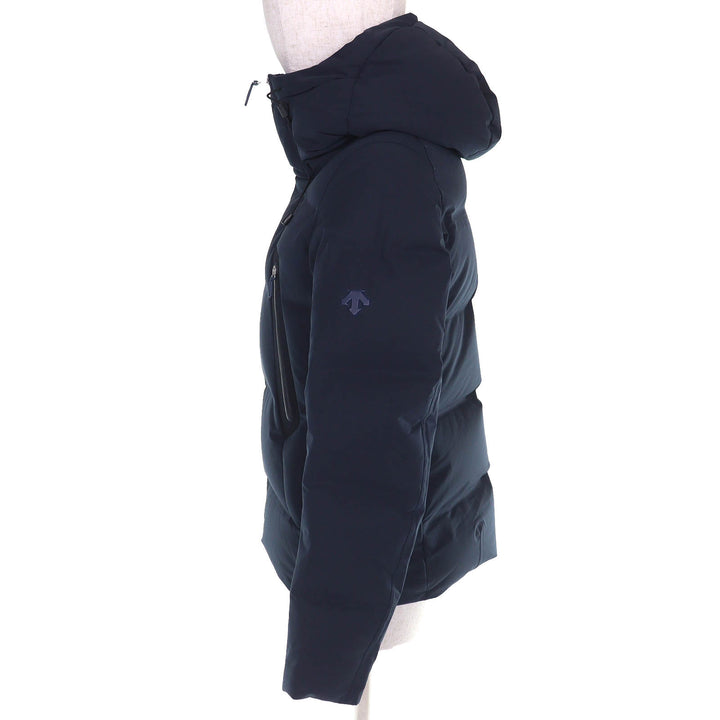 Great DESCENTE ALLTERRAIN MIZUSAWA DOWN Down jacket MOUNTAINEER Navy M DAWOGK40U