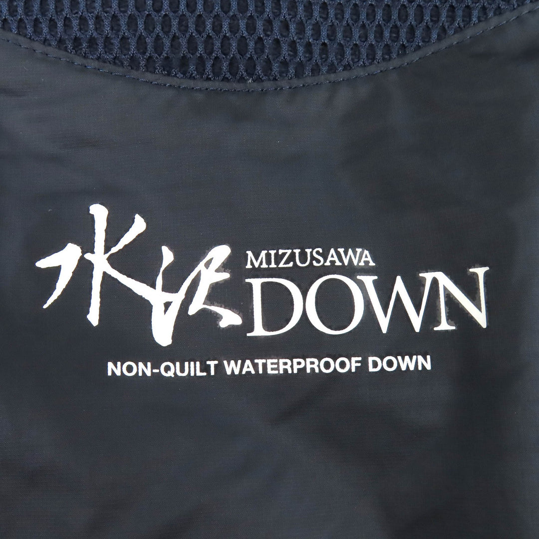 Great DESCENTE ALLTERRAIN MIZUSAWA DOWN Down jacket MOUNTAINEER Navy M DAWOGK40U