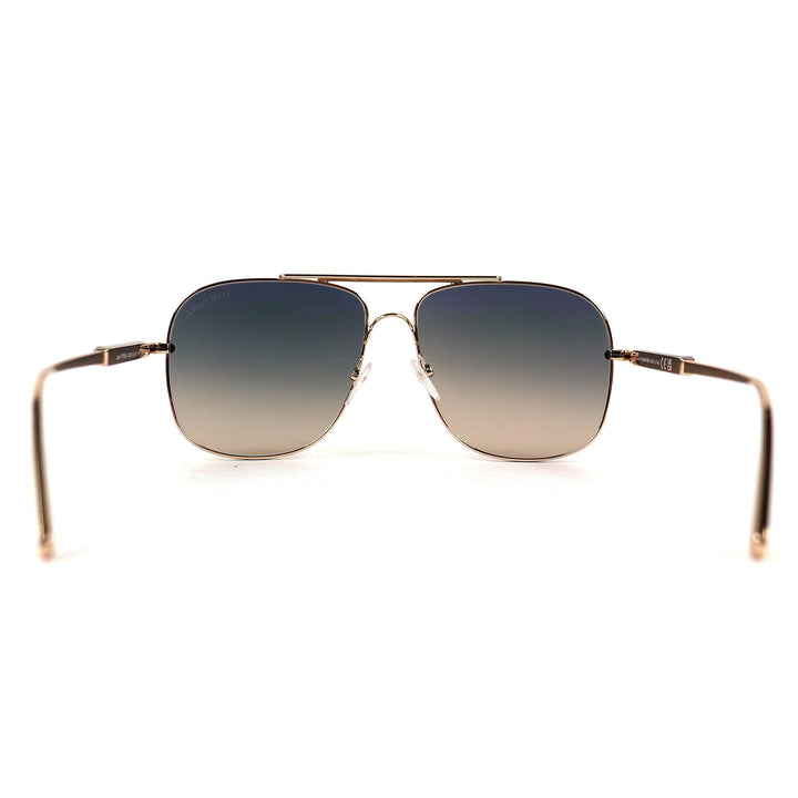 Great TOM FORD sunglasses Jude Two Bridges gold mens TF669 28B 60□15 145