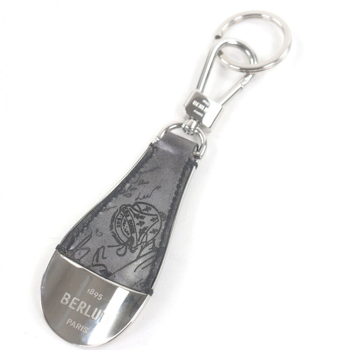 Excellent BERLUTI Other accessories Calligraphy Scritto logo shoehorn gray