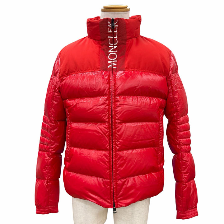 Great MONCLER Down jacket BRUEL Red Nylon mens 3 E20914182685