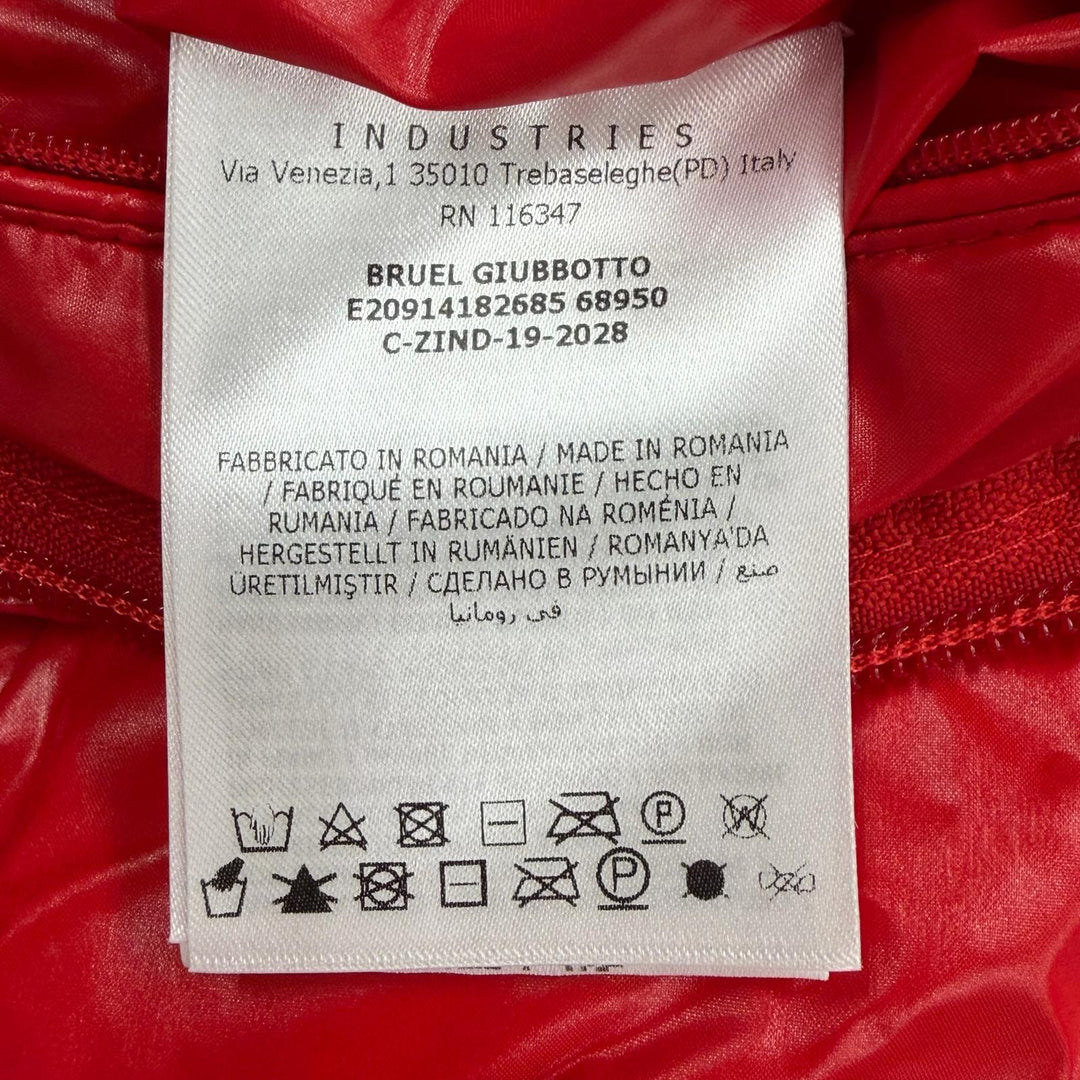 Great MONCLER Down jacket BRUEL Red Nylon mens 3 E20914182685