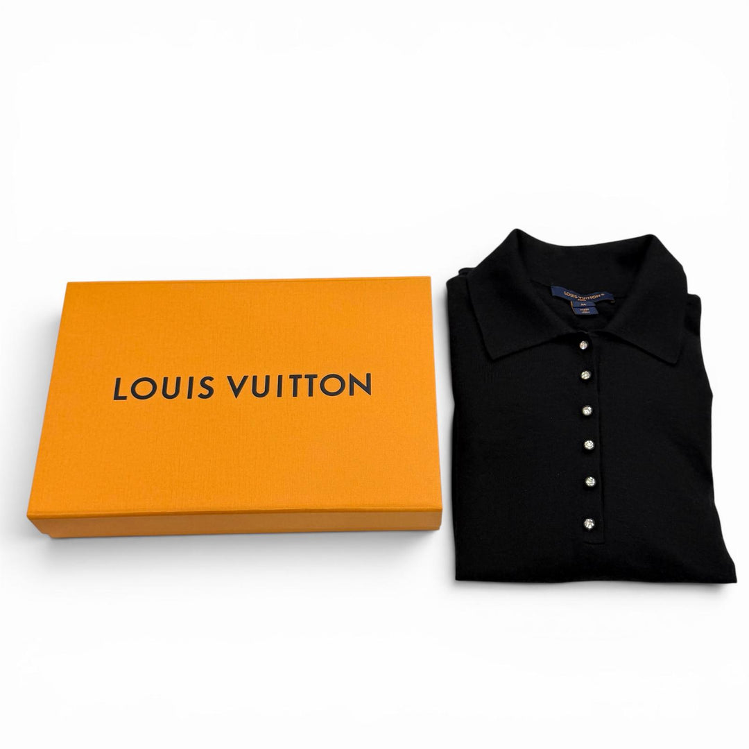 Excellent LOUIS VUITTON knit cashmere Women M
