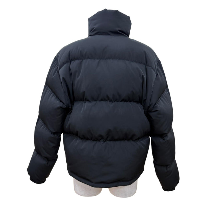 Great MAISON KITSUNE jacket CROPPED PUFFER IN NYLON WITH BOLD FOX HEAD PATCH S