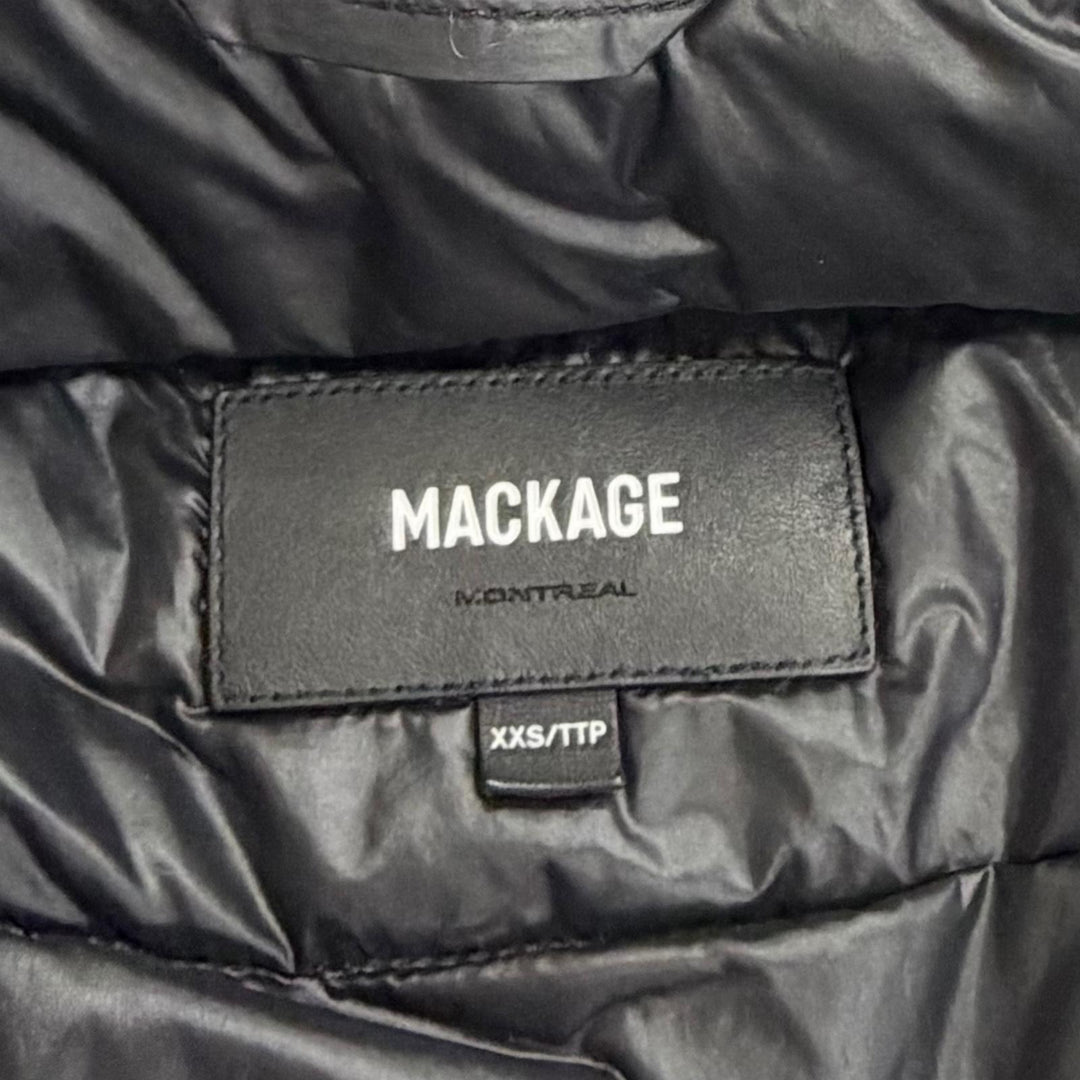 Great MACKAGE Down jacket REEMA Stand collar, ribbed trim, zip-up XXS