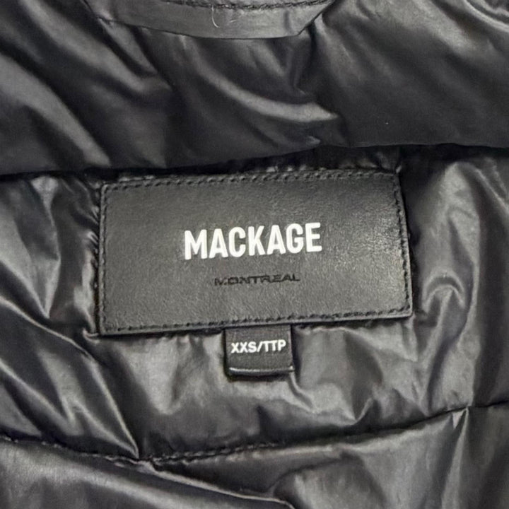 Great MACKAGE Down jacket REEMA Stand collar, ribbed trim, zip-up XXS