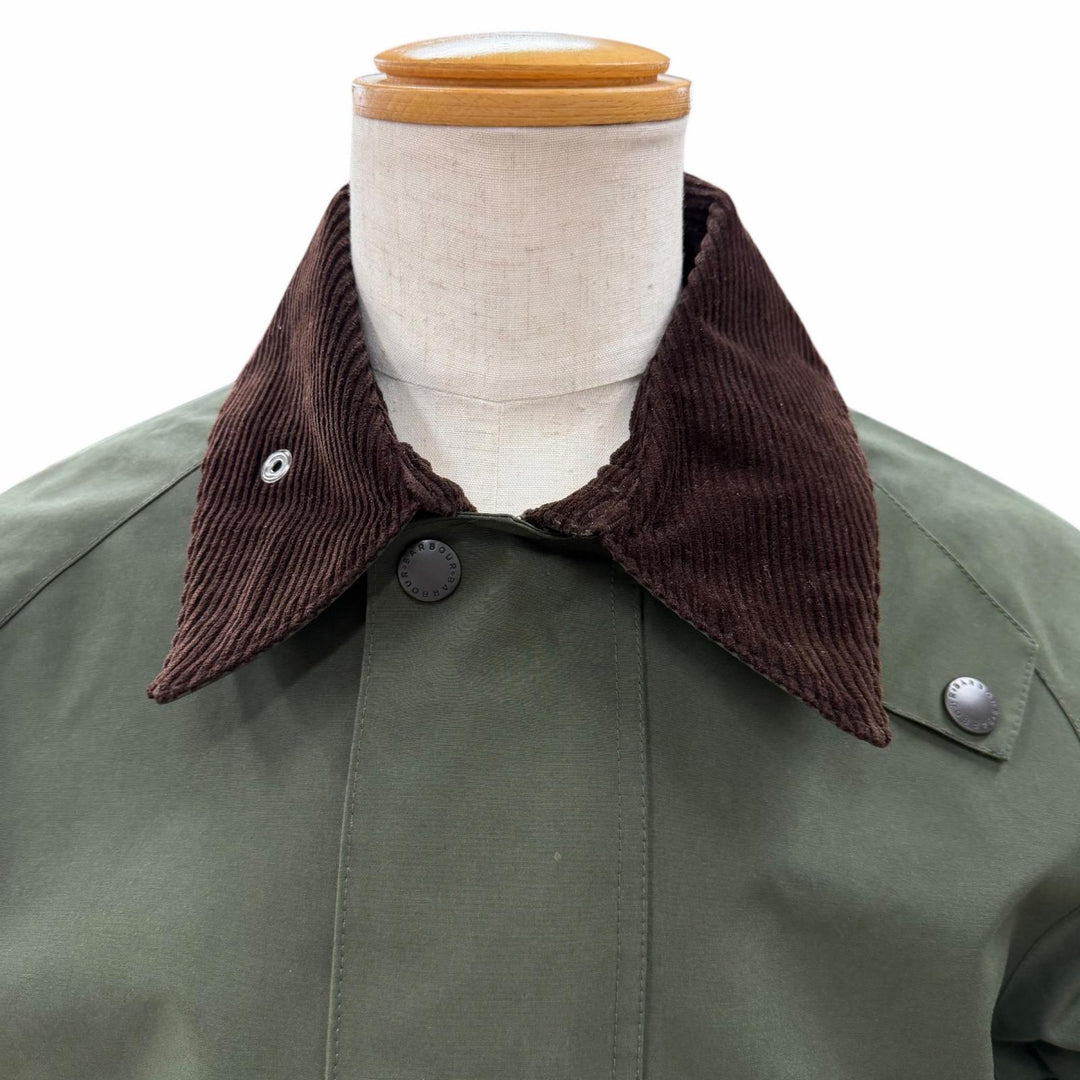 Great Barbour Jacket BEDALE 2-Layer Non-wax khaki polyester mens 38 252MSP0107