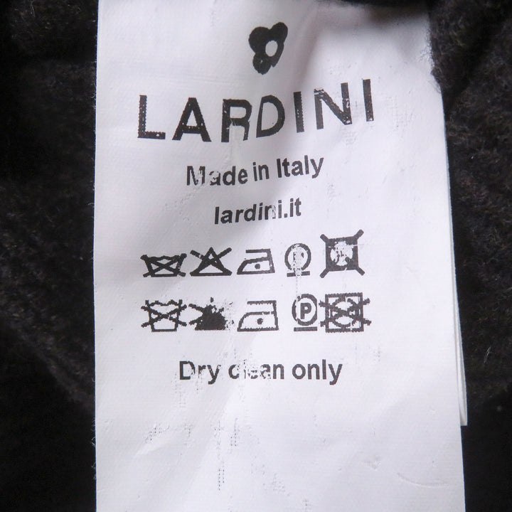 Pristine LARDINI Chester coat Boutonniere Navy wool mens 48 IL23678A