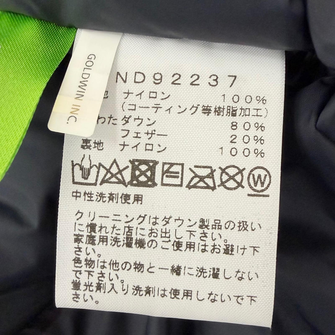 Great THE NORTH FACE Down jacket Mountain Down Jacket GORE-TEX