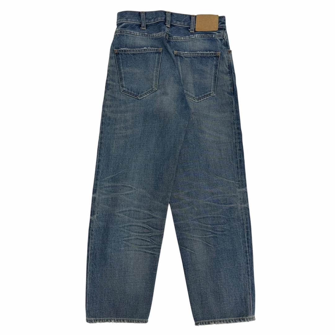 Great CELINE Denim pants Indigo blue cotton Women 26 N500 0790 07FY