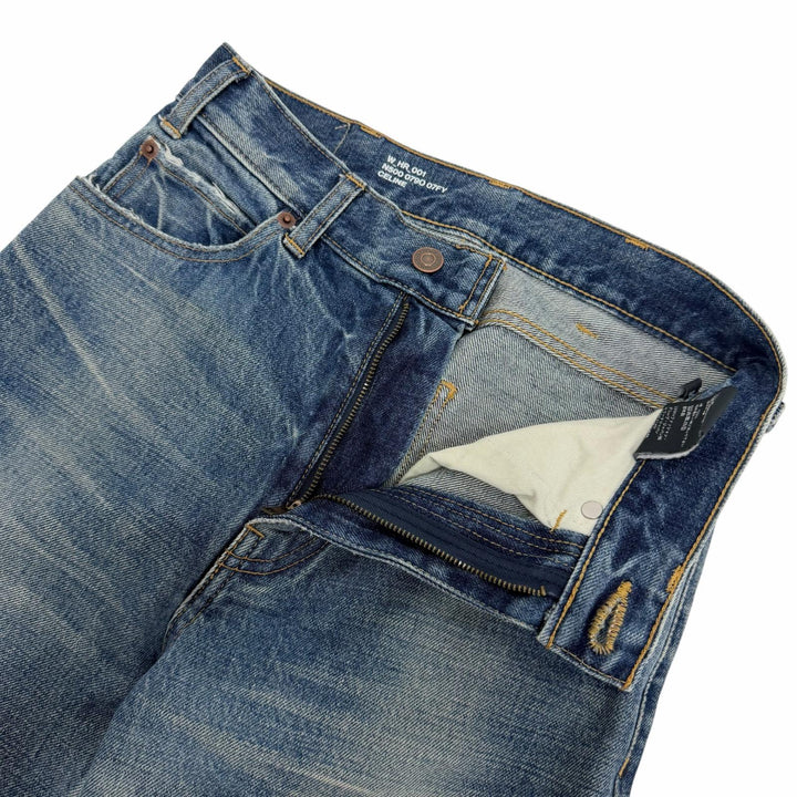 Great CELINE Denim pants Indigo blue cotton Women 26 N500 0790 07FY