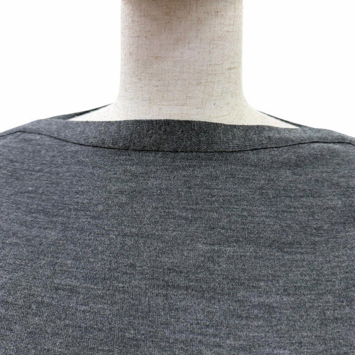Excellent CELINE knit Hedi Slimane era boat neck long sleeve gray M 2A525395D